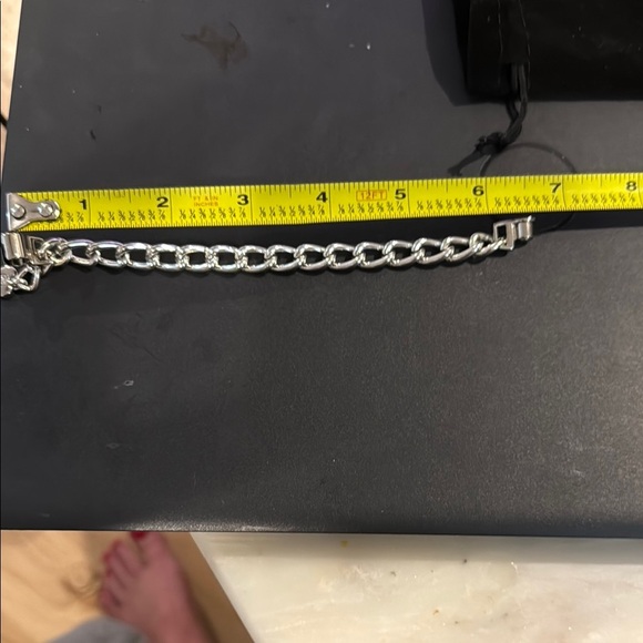Stylish Silver Chain Bracelet NWOT - Picture 3 of 8